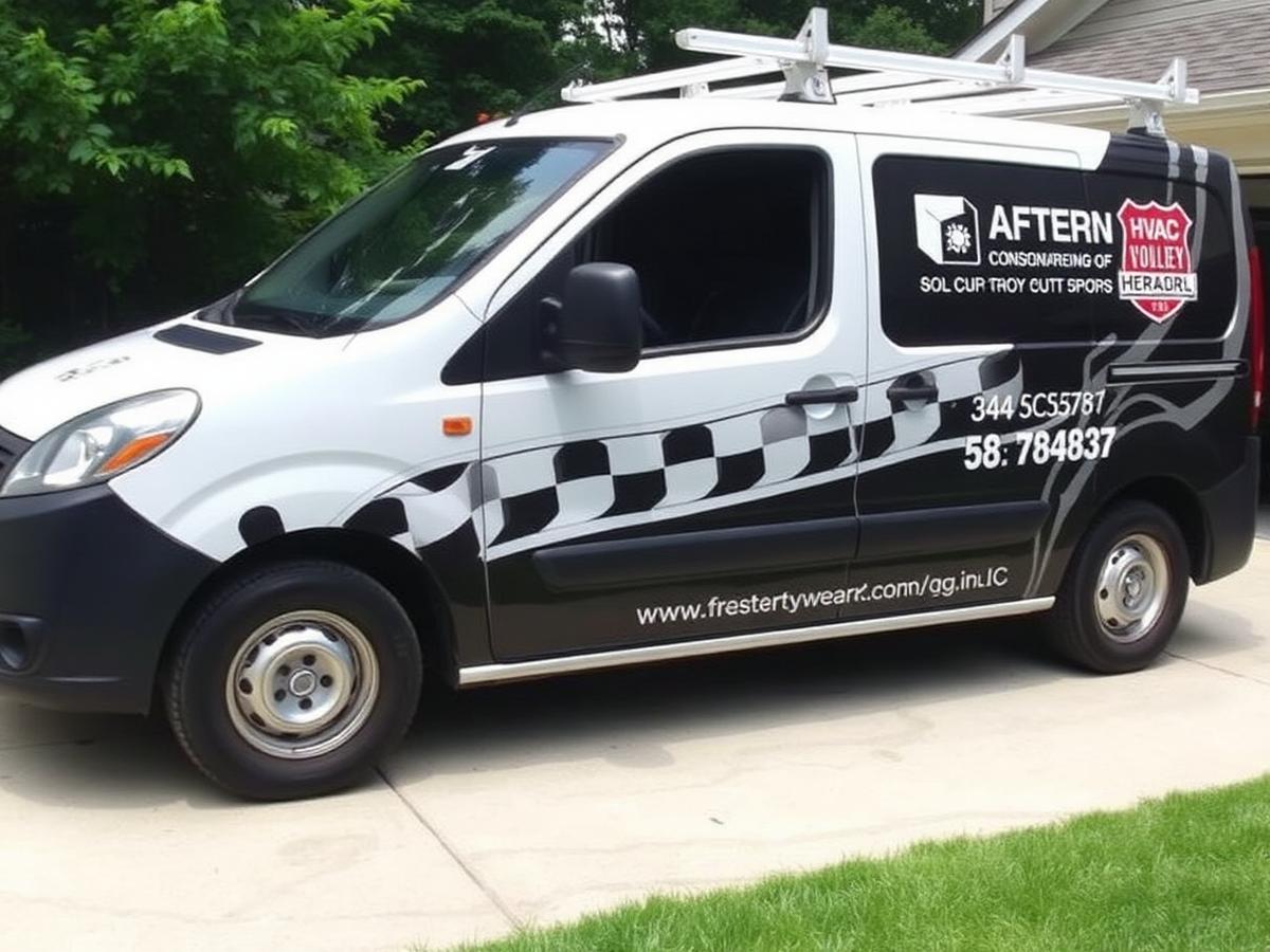 ATLAS HVAC service van